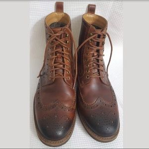Clark’s Montacute Lord Wing-Tip Leather Boot